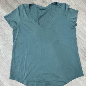 lululemon athletica Teal Short Sleeve Tee